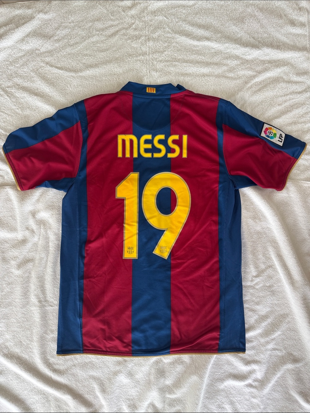 Messi #19 FC Barcelona 2007 - 2008 vintage jersey